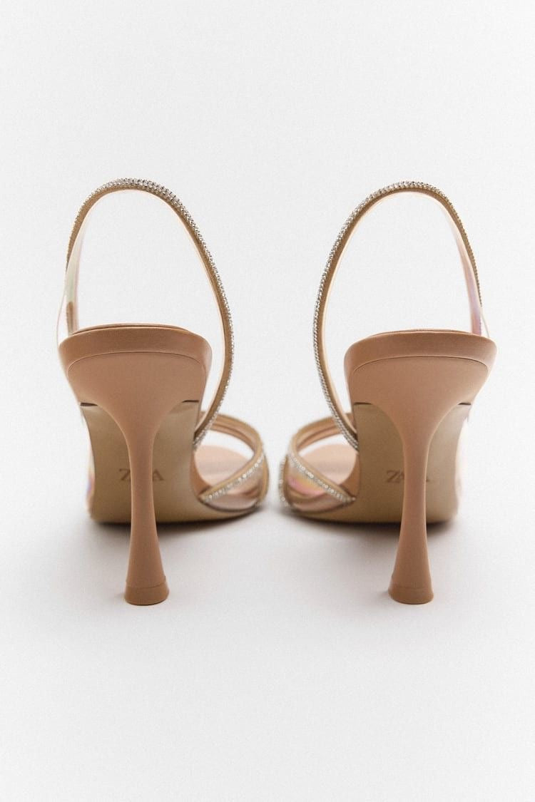 ZARA RHINESTONE HEEL