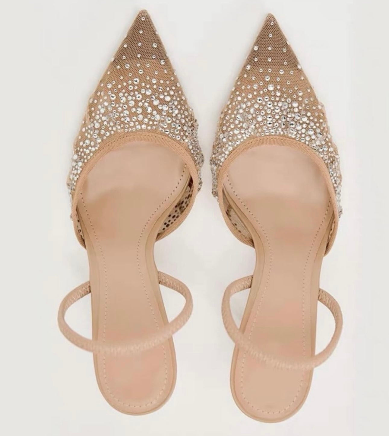 Swarovski pointed heels imported