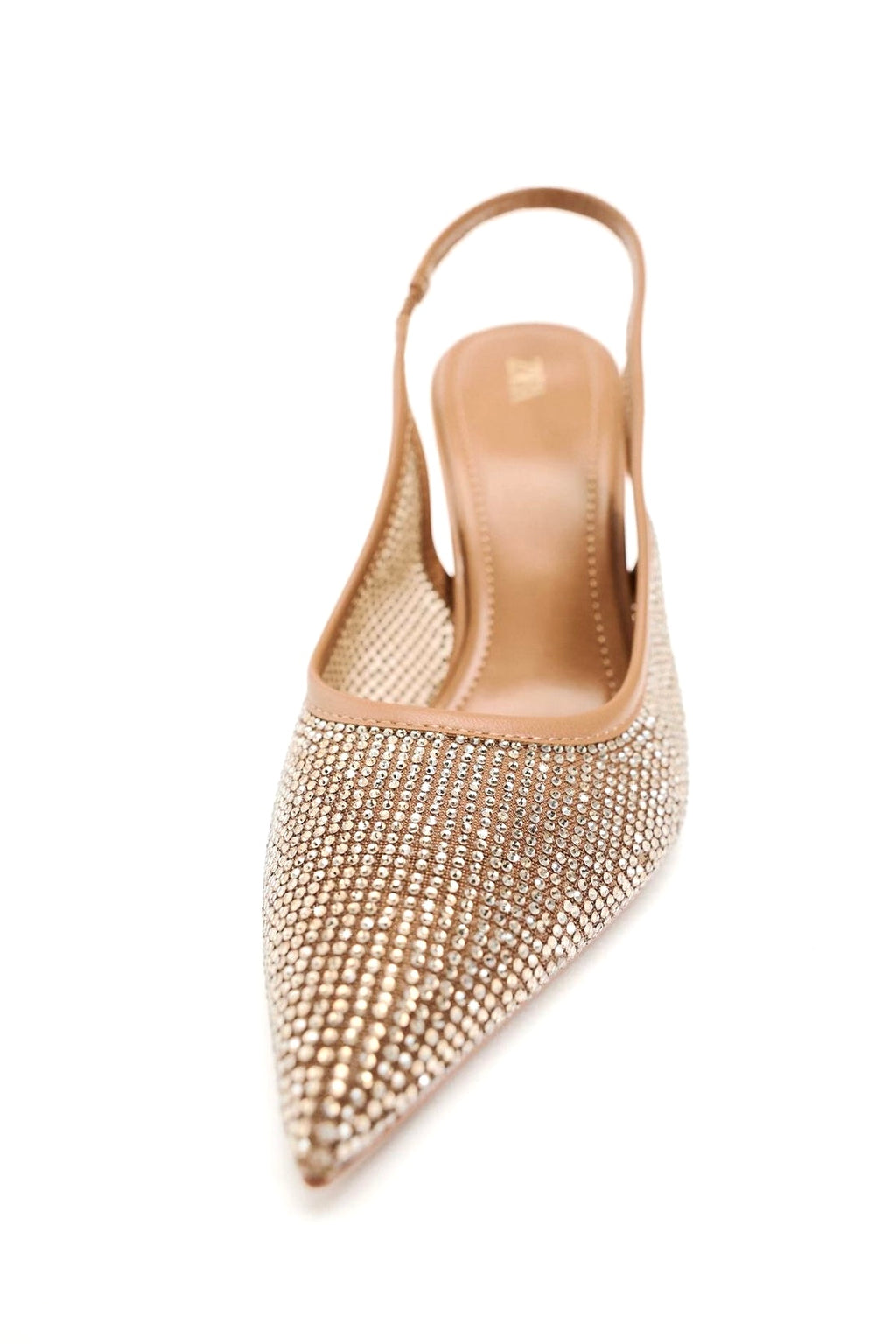 ZARA RHINESTONE SLINGBACK