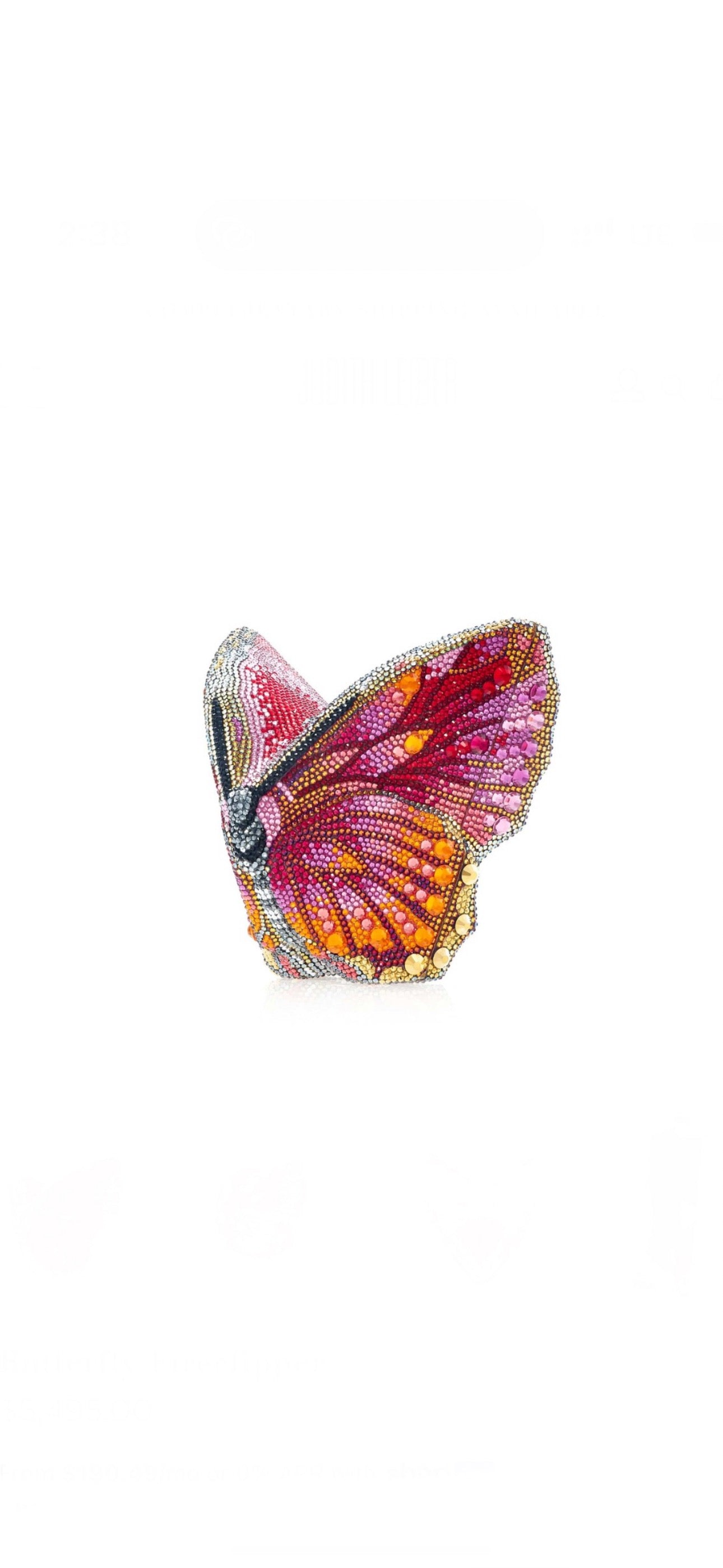 JUDITH BUTTERFLY CLUTCH