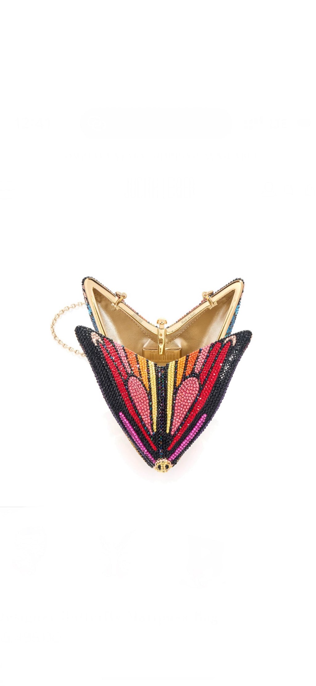 JUDITH BUTTERFLY CLUTCH