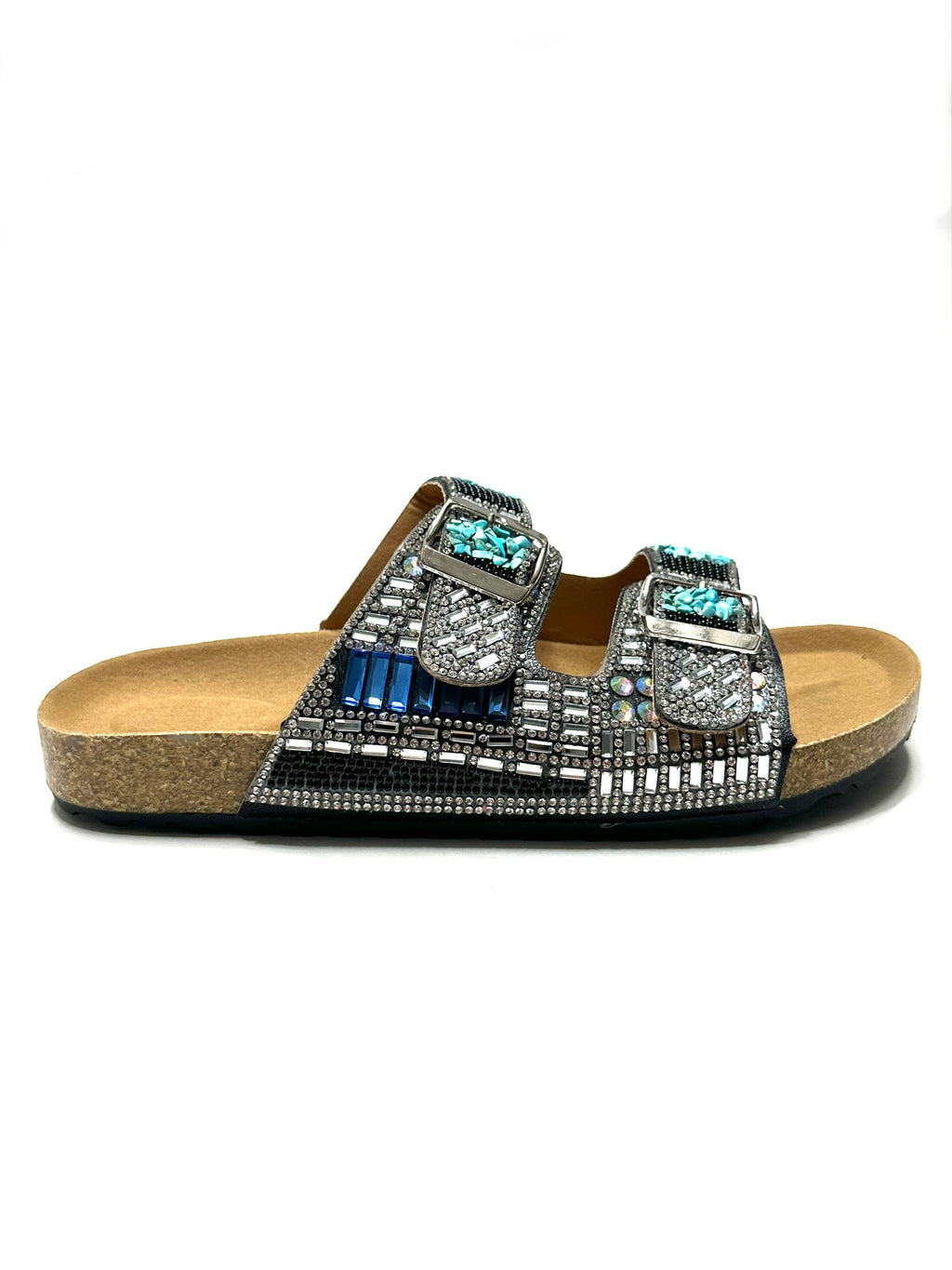 Multi-Stones-medicated-slippers