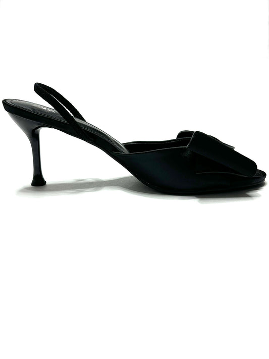 IMPORTED SATIN HEELS
