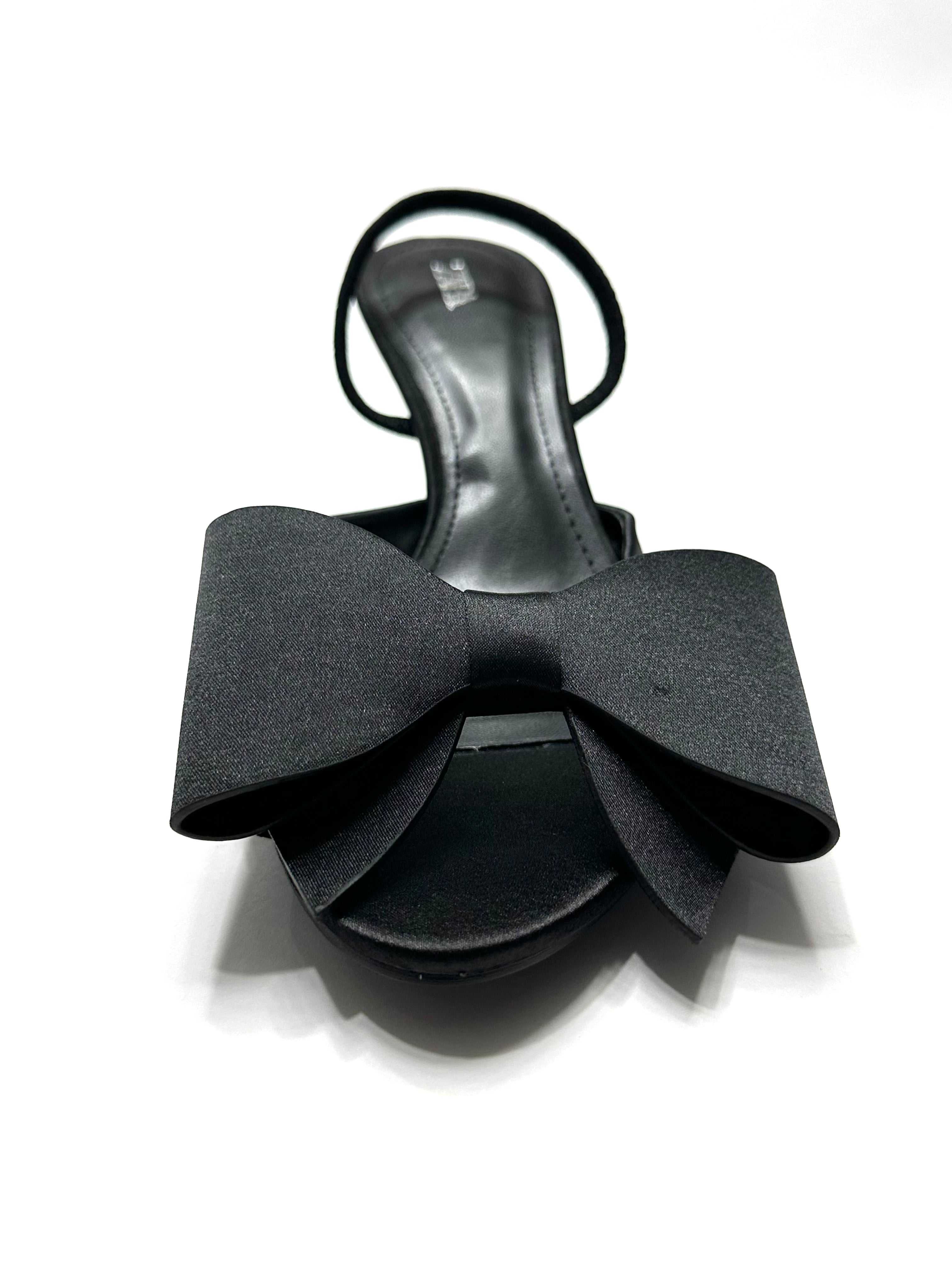 IMPORTED SATIN HEELS