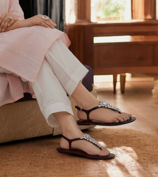 IMPORTED FLAT SANDALS