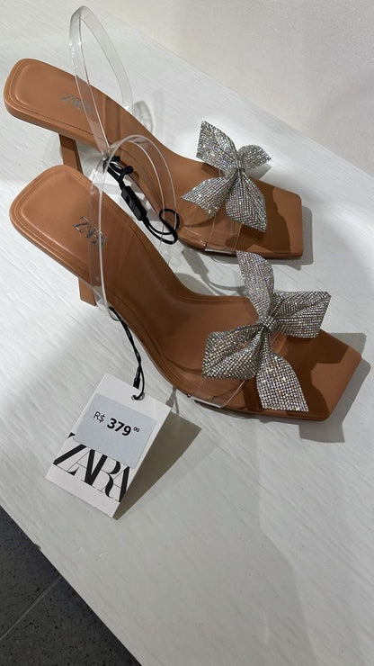 Imported bow heels