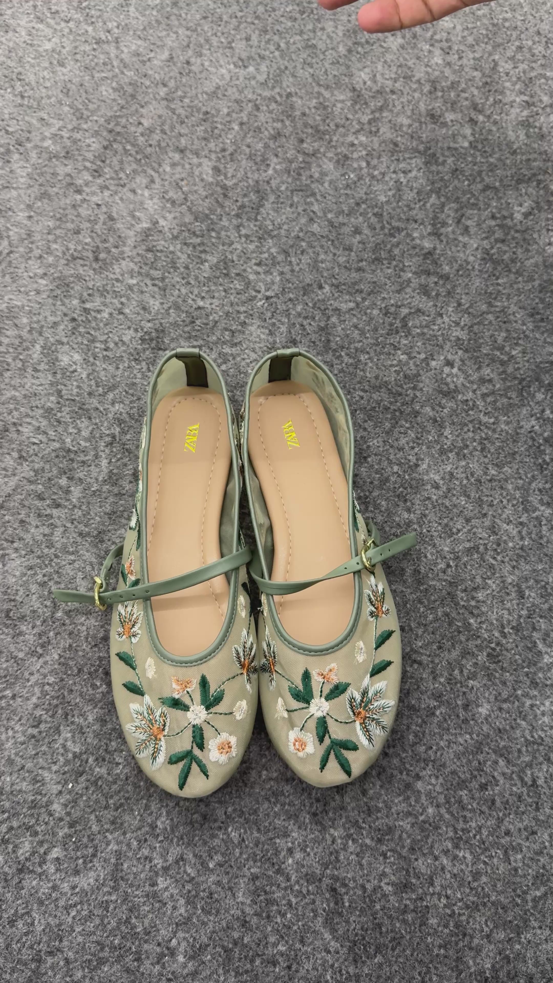 IMPORTED EMBROIDERY BALLERINA