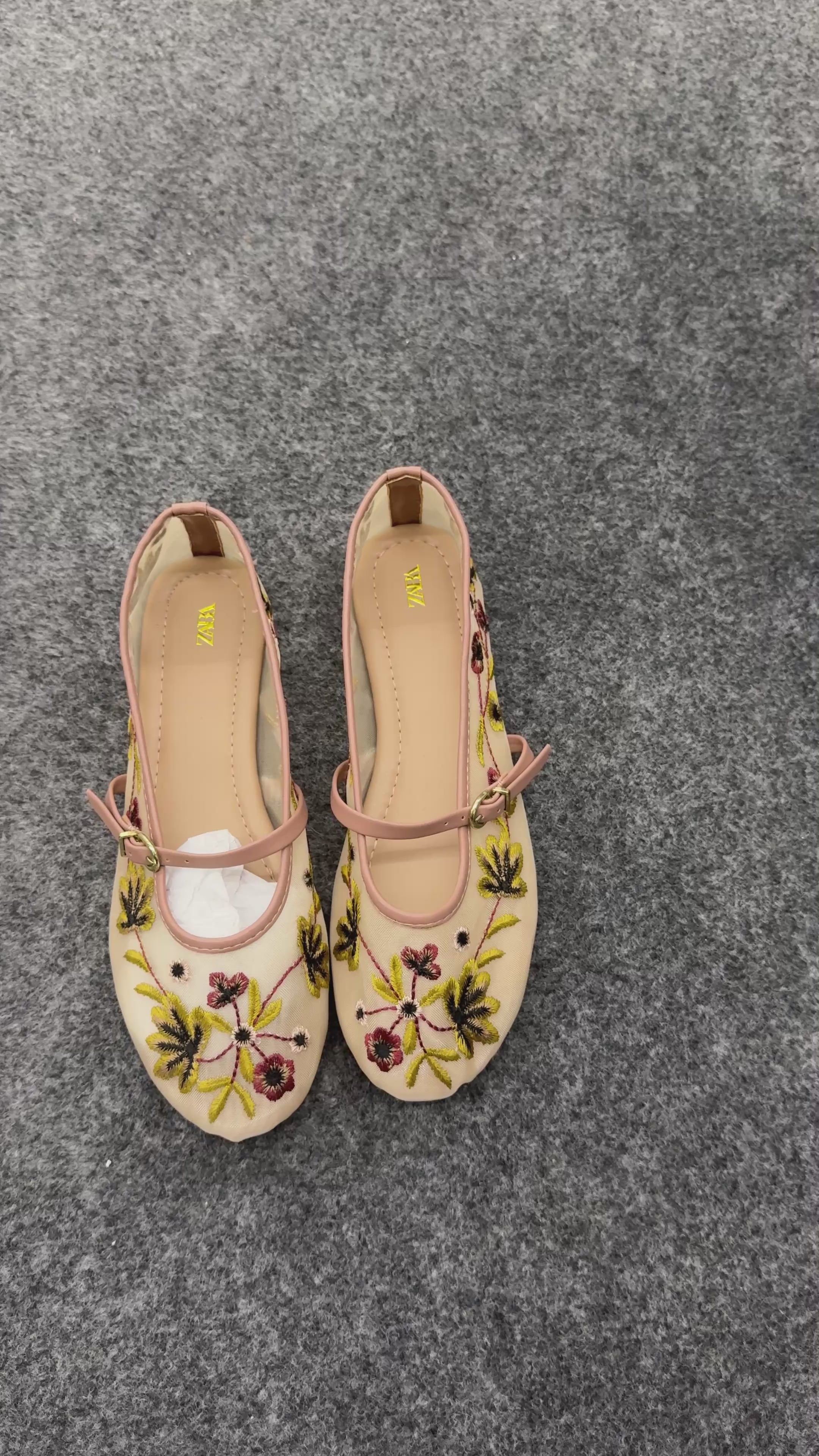 IMPORTED EMBROIDERY BALLERINAS