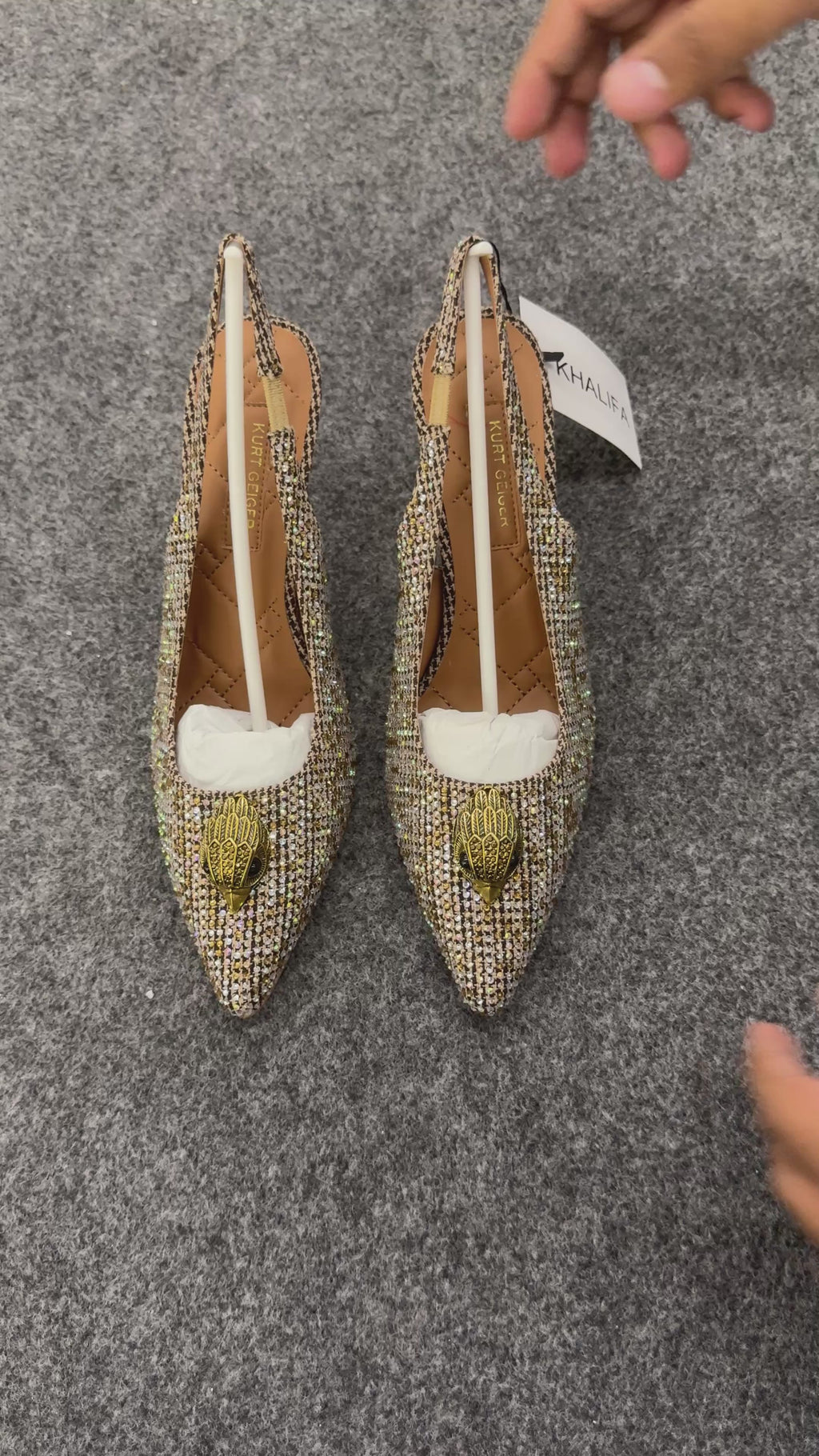 BELGRAVIA HIGH SLING BACK HEEL