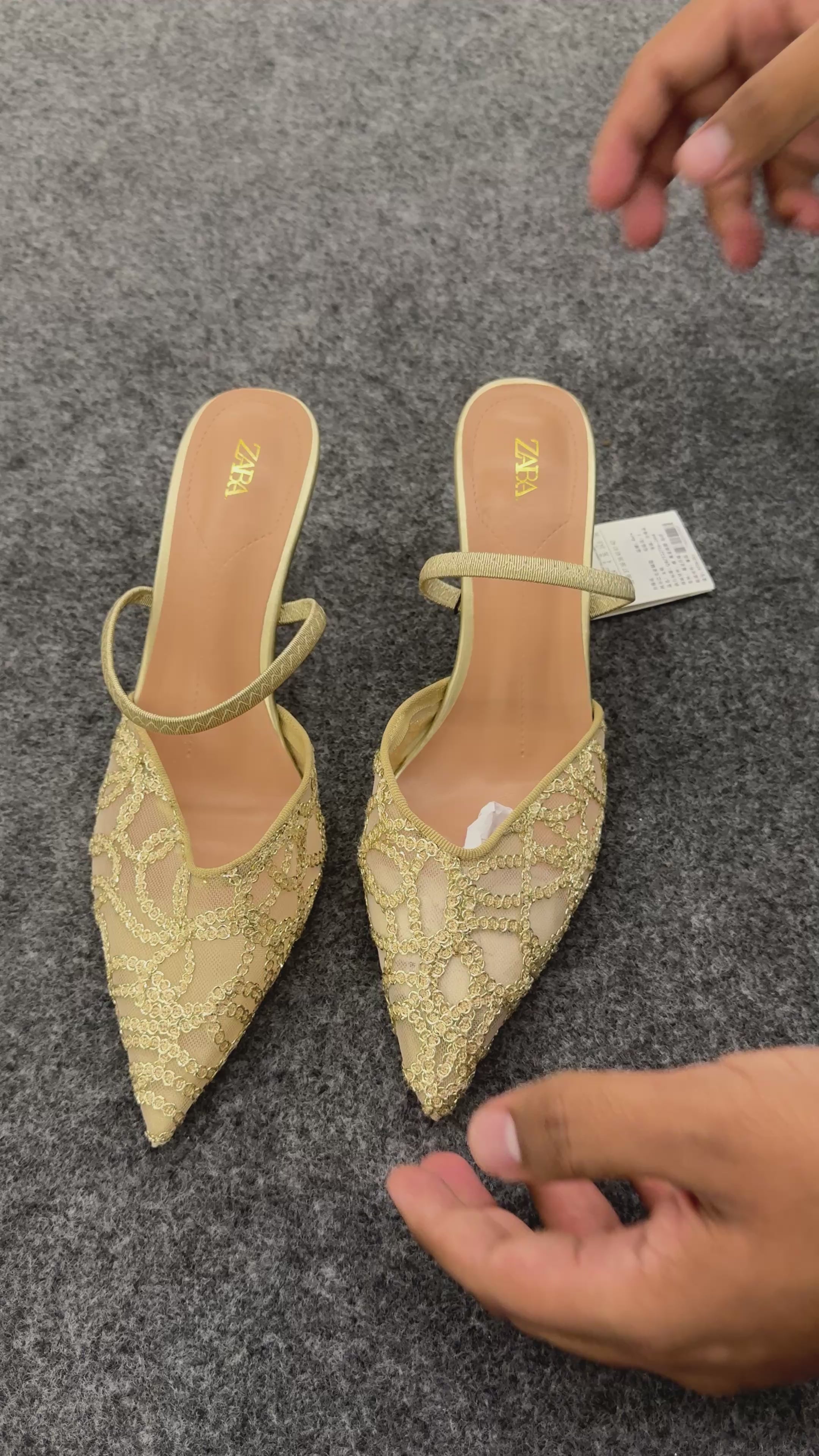 ZARA SPARKLY SHOES
