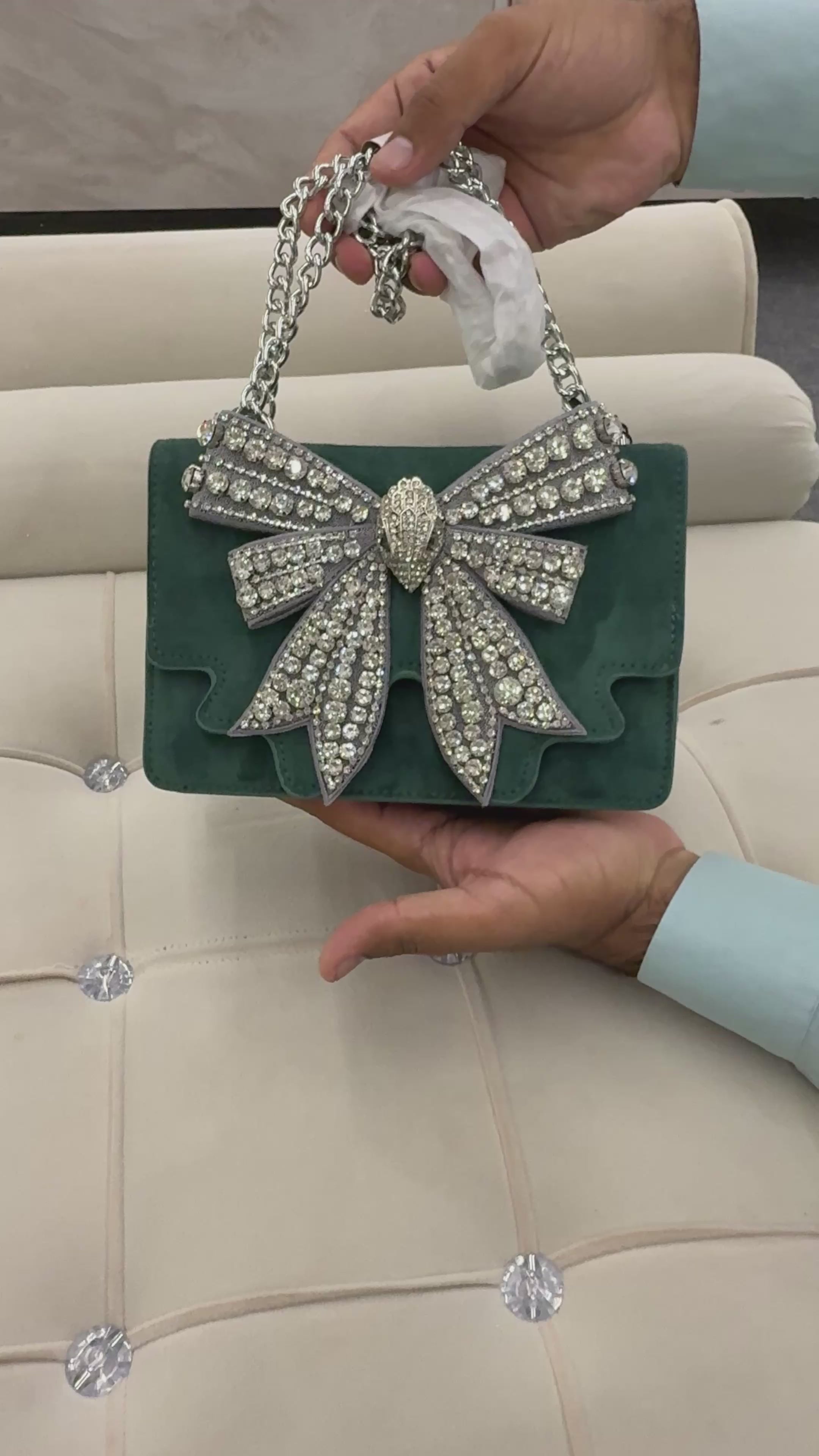 SMALL SHOREDITCH BOW BAG