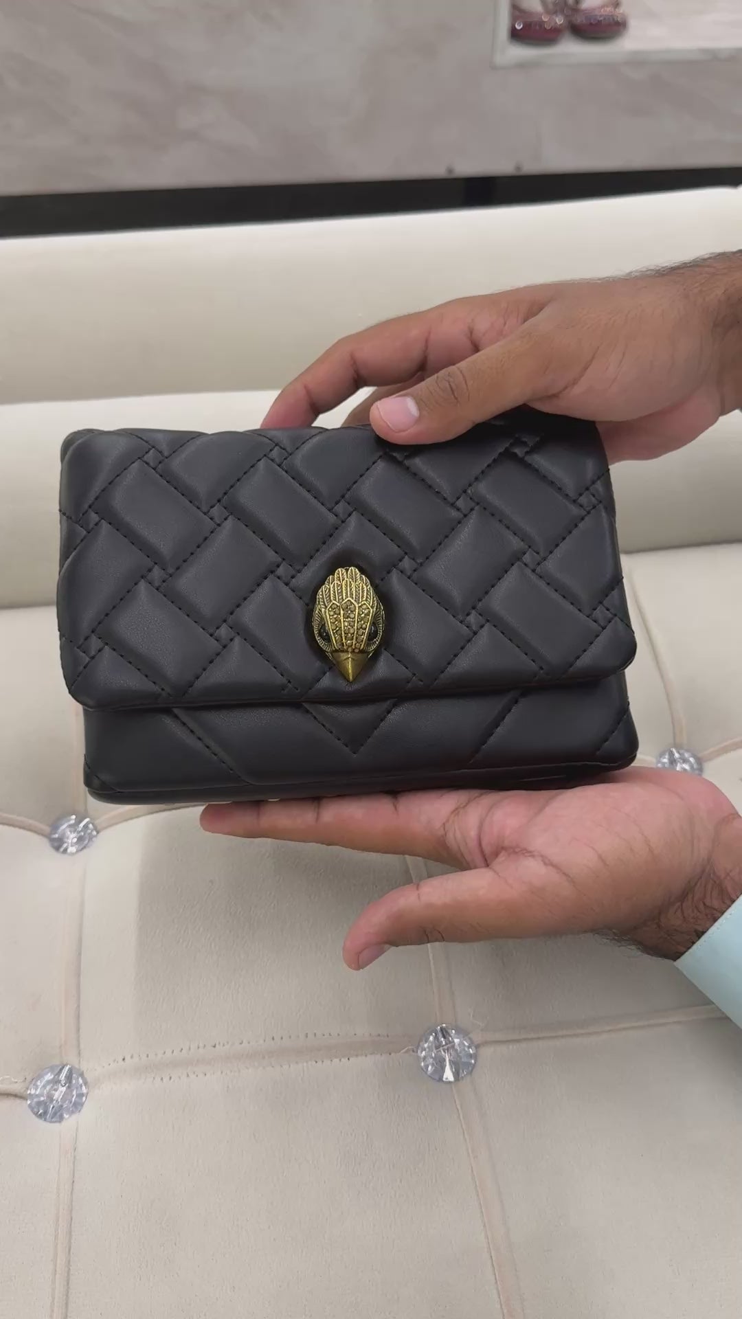 LEATHER MINI KENSINGTON