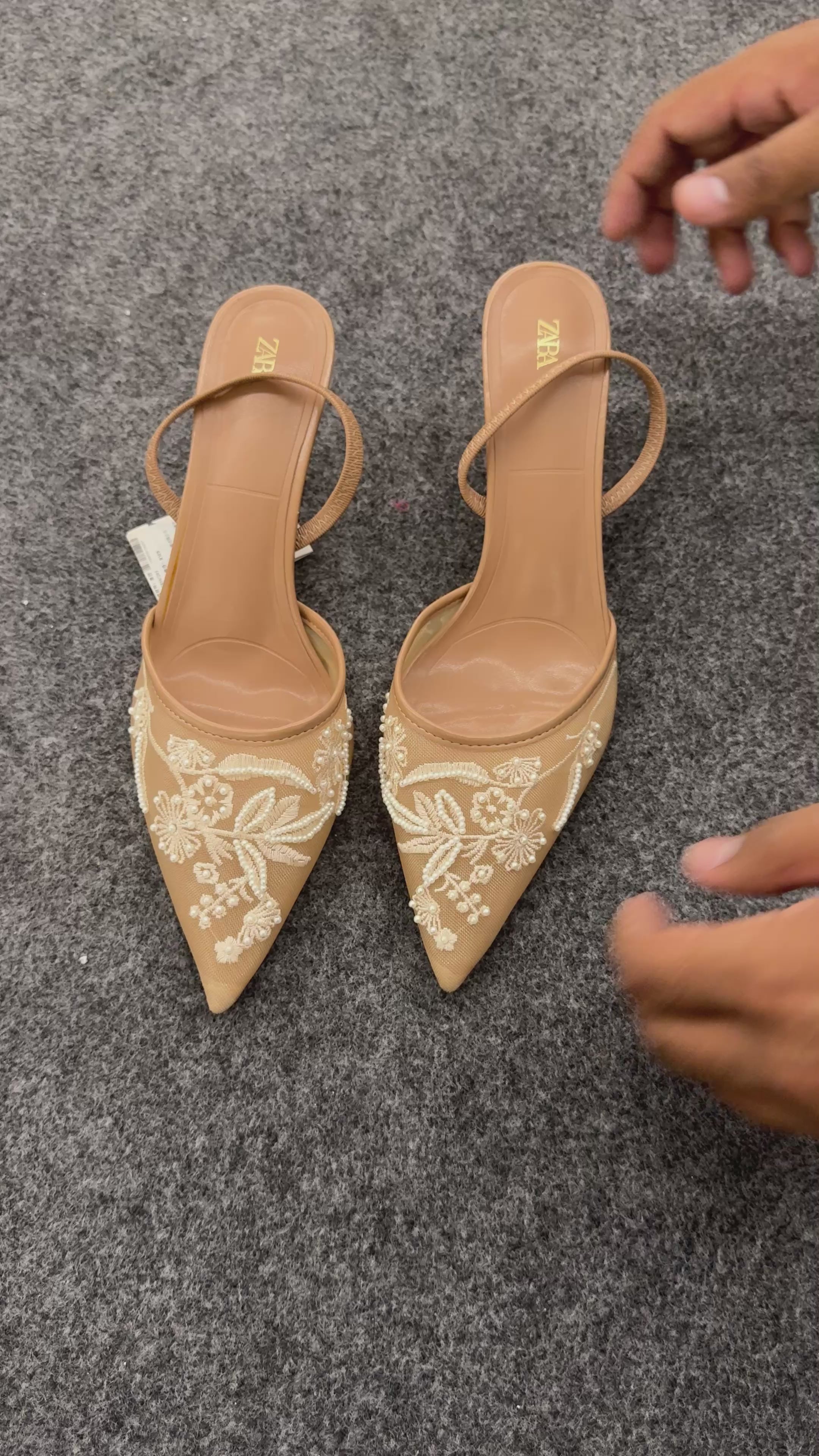 IMPORTED EMBROIDERY HEELS