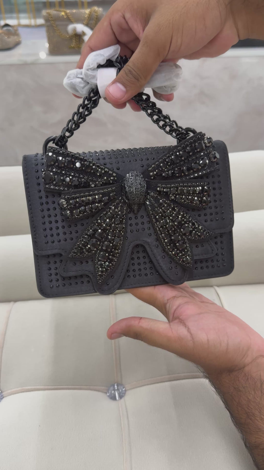SMALL SHOREDITCH DRENCH BOW BAG