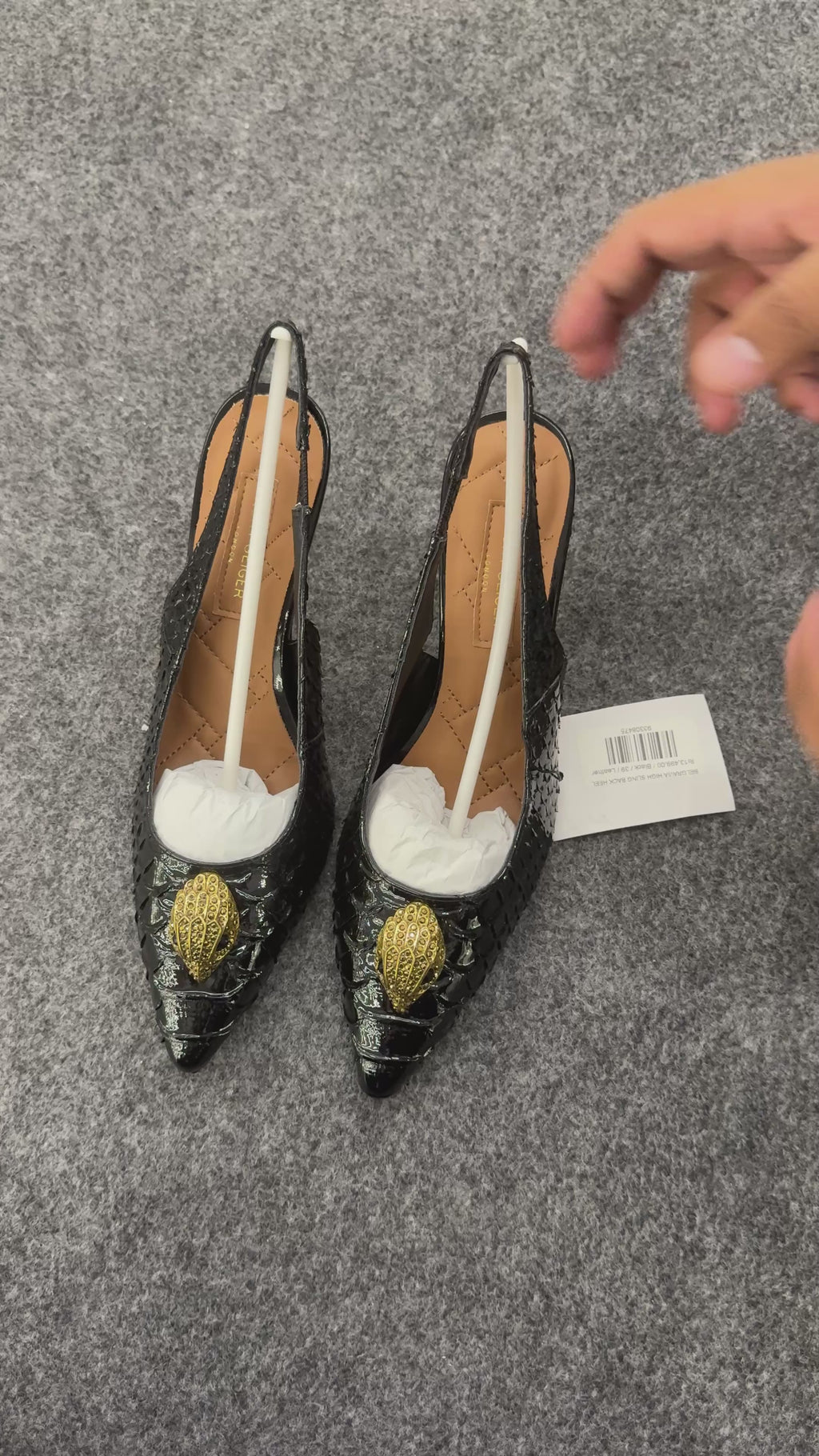 BELGRAVIA HIGH SLING BACK HEEL